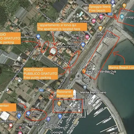 Loano-marina Spiaggia, Mare, A 5 Stelle *